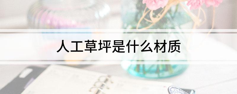 必搏体育·(中国)官方网站人工草坪是什么材质(图1)